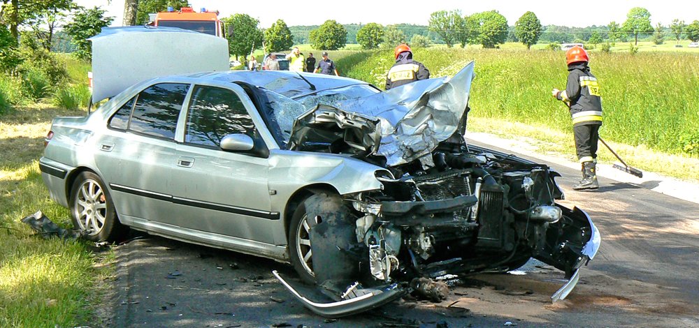 śmierć Jedzie Po Drogach Miasto Z Wizją